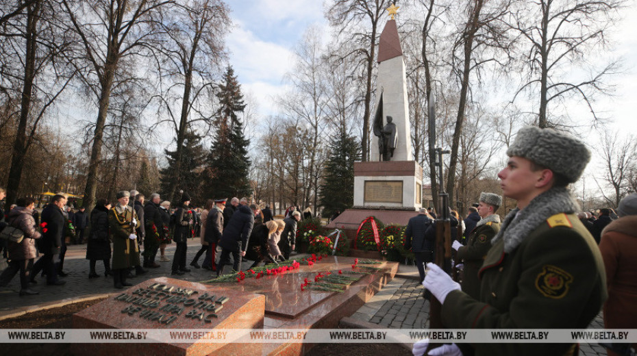 В Гродно прошли торжественные мероприятия ко Дню защитников Отечества
