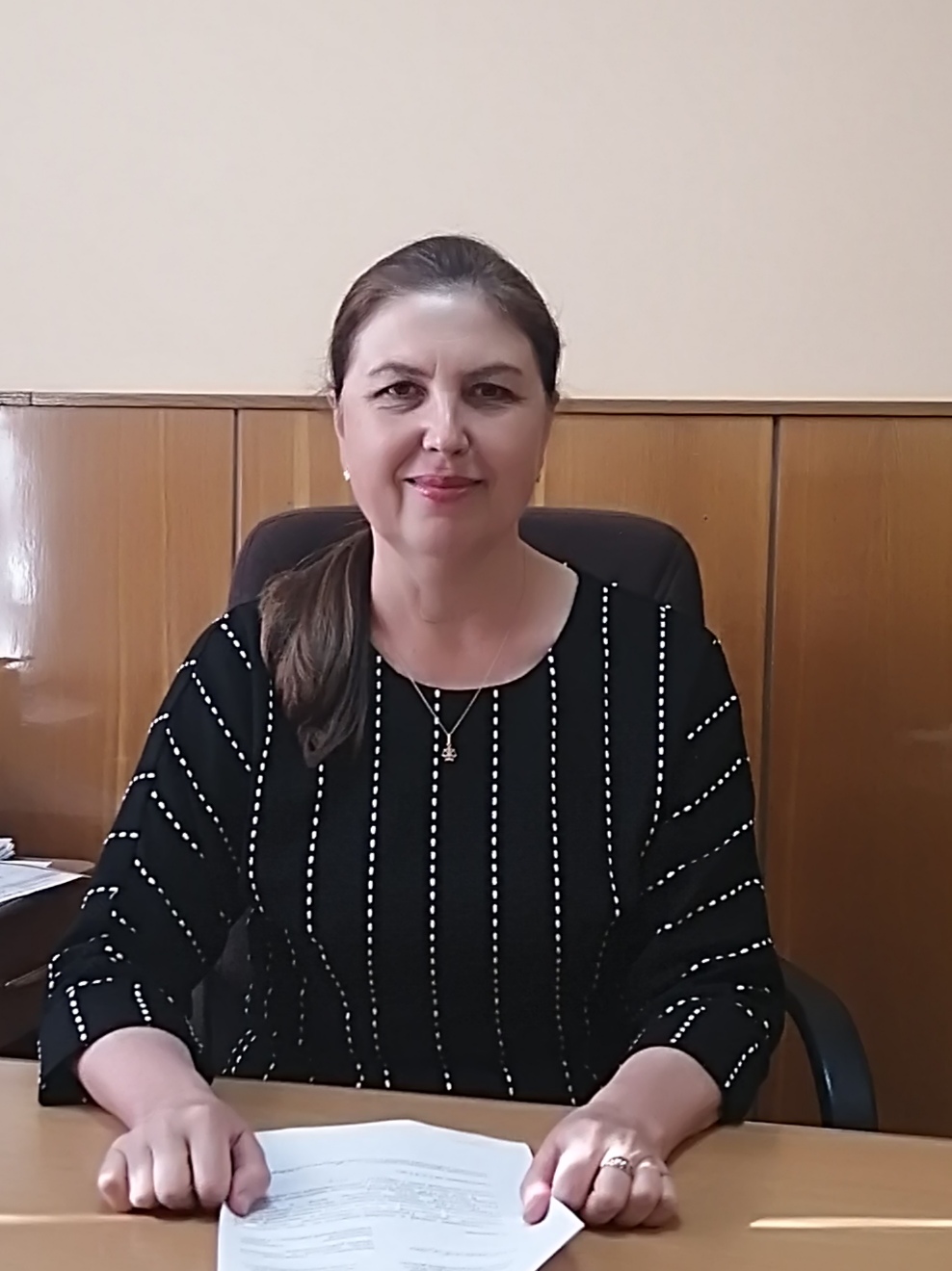 Заместитель начальника управления социальной защиты (по вопросам пенсионного обеспечения) Сотикова Наталья Эдуардовна